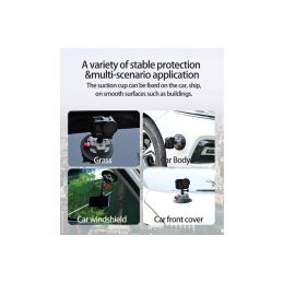 CNC Quick Release Vehicle Suction Mount (4.5inch) Black - 7