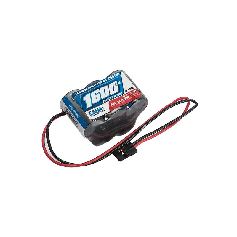 XTEC RX-pack Hump 2/3A NiMH - JR - 6.0V - 1600mAh - 1