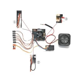 2,4 GHz hlavní řídící deska +zvukový modul - 2