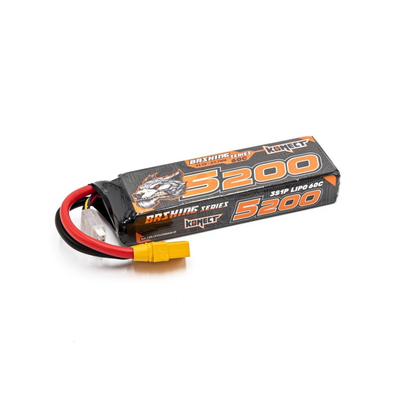 KONECT LiPo 5200mah 11.1V 60C 3S1P 57,7Wh, XT90 konektor - 1