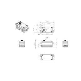 HBL575SL (0.70s/60°, 16.8kg.cm) - 2