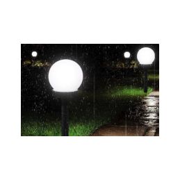 Solar Garden Ball LED Light (3ks)(vč. Aku) - 4