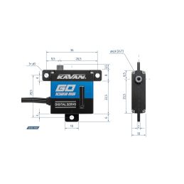 GO-1023MG (0.09s/60°, 7.0kg.cm) - 2