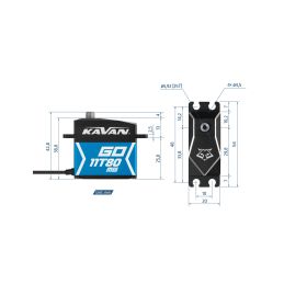 GO-11T80MG (0.03s/60°, 18kg.cm) - 2