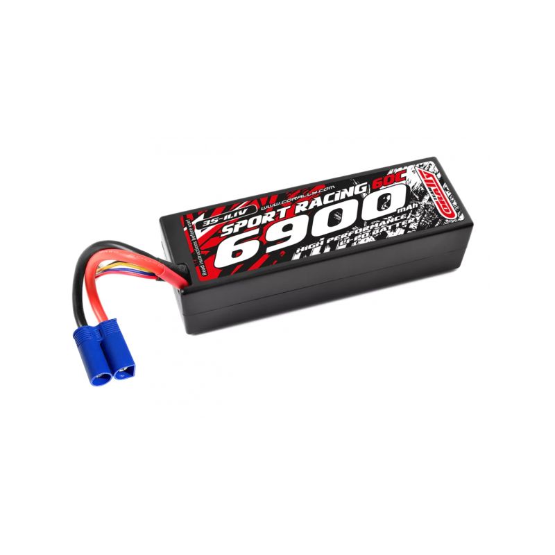 Sport Racing 60C - 6900mAh - 3S - 11,1V - EC-5 - Hardcase - 1