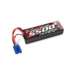 Sport Racing 60C - 5500Mah - 2S - 7,4V - EC5 - Hard Case - 1