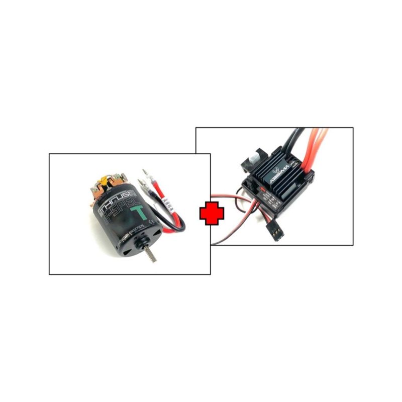 Combo Absima Thust B-Spec 55T + ESC Absima 80A Crawler - 1