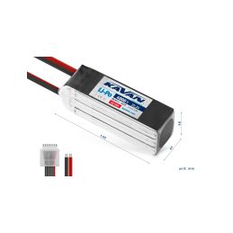 KAVAN - Li-Po 4000 mAh/22,2 V 60/120C, 88,8 Wh - 2