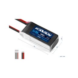 KAVAN Li-Po 1300mAh/11,1V 40/80C 14,4Wh - 2