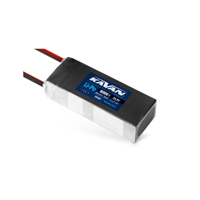 KAVAN - Li-Po 8000 mAh/25,9 V 30/60C, 207,2 Wh - 1