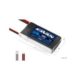 KAVAN Li-Po 1300mAh/7,4V 40/80C 9,6Wh - 2