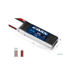 KAVAN Li-Po 2600mAh/11,1V 40/80C 28,9Wh - 2