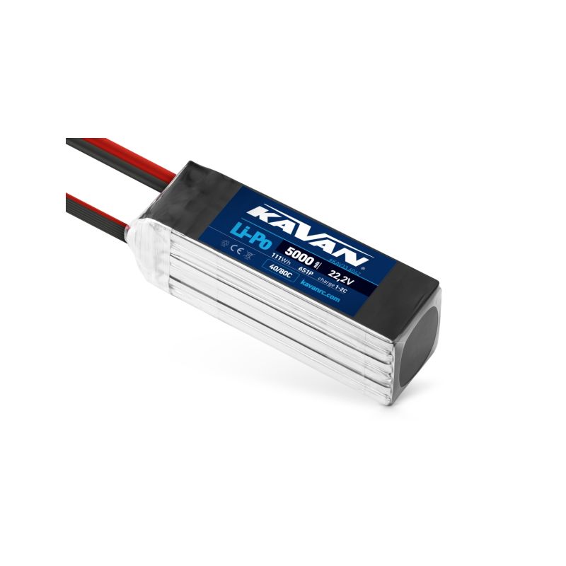 KAVAN Li-Po 5000mAh/22,2V 40/80C, 111Wh - 1