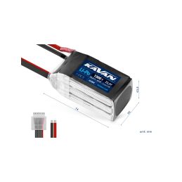 KAVAN Li-Po 1300mAh/22,2V 40/80C, 28,8Wh - 2