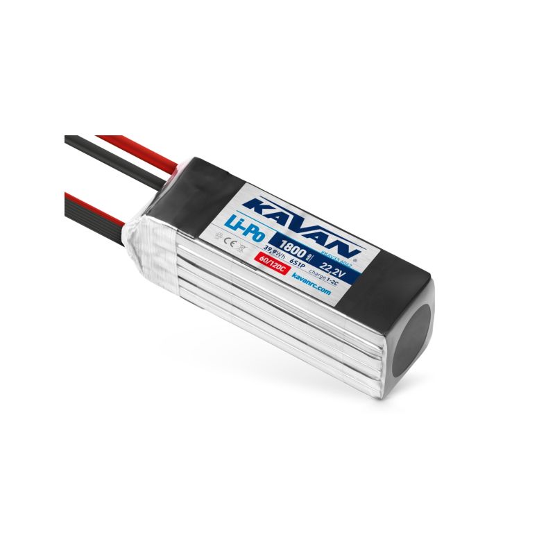 KAVAN - Li-Po 1800 mAh/22,2 V 60/120C, 39,9 Wh - 1