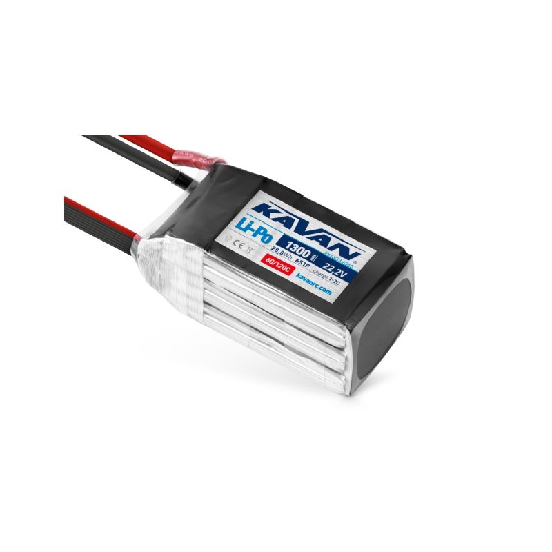 KAVAN - Li-Po 1300 mAh/22,2 V 60/120C, 28,8 Wh - 1