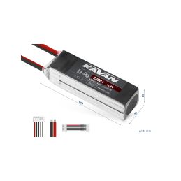 KAVAN Li-Po 2200mAh/14,8V 30/60C Air pack - 2