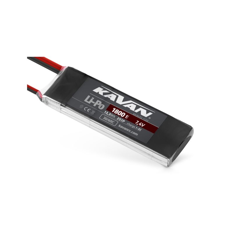 KAVAN Li-Po 1800mAh/7,4V 30/60C Air pack - 1