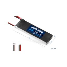 KAVAN Li-Po 3300mAh/7,4V 40/80C 24,4Wh - 2