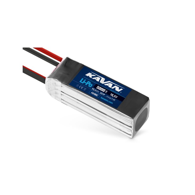 KAVAN Li-Po 5000mAh/18,5V 40/80C 92,5Wh - 1