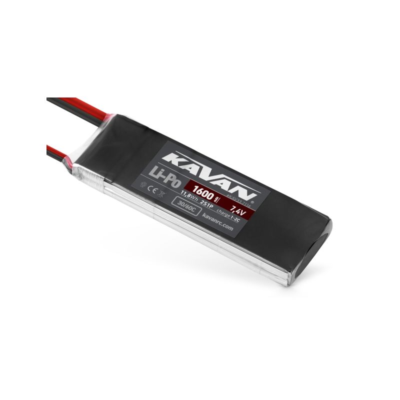 KAVAN Li-Po 1600mAh/7,4V 30/60C Air pack - 1