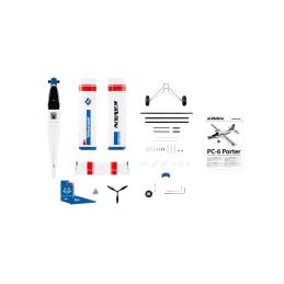 KAVAN Pilatus PC-6 Porter 1500mm ARF - modrá - 17