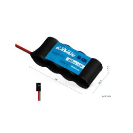 KAVAN NiMH 650mAh/4,8V Rx pack - 2