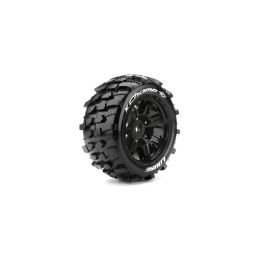 X-CHAMP SPORT 1/5 24mm hex Black Rims, 2 ks - 1