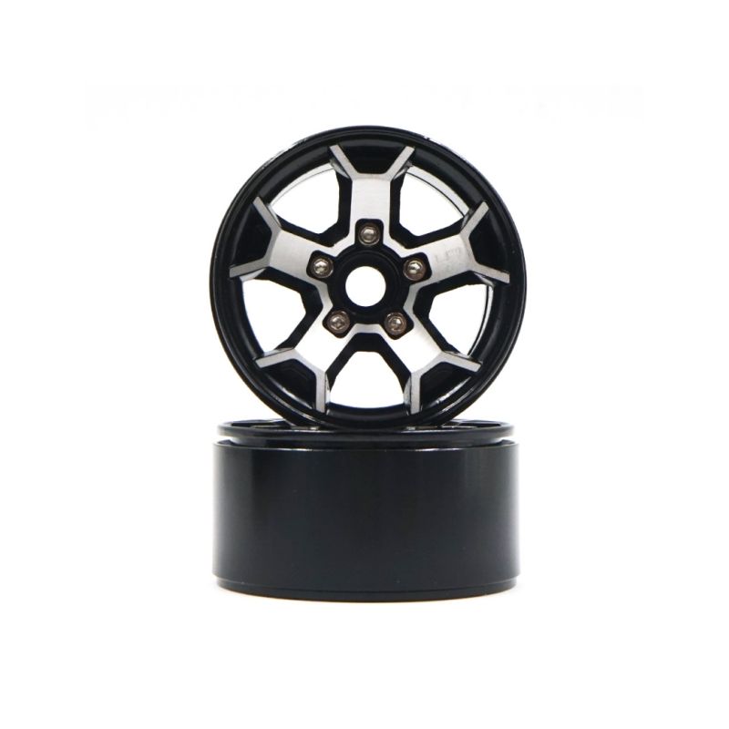 1.9 Aluminium CNC 5 Spoke Beadlock Rim, 2ks - 1