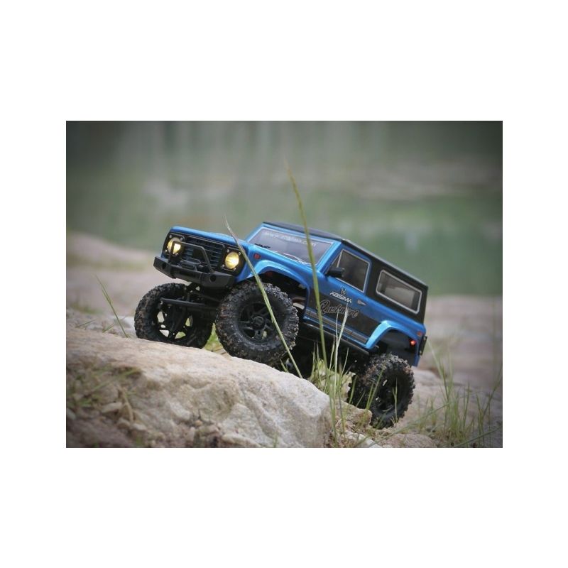 Mini Crawler Absima / Hobby Plus CR-18P Brushless 2024 Rushmore 1:18 RTR - modrý - 1