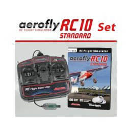 Aerofly RC10 STANDARD na DVD s USB ovladačem pro Win 10/11 - 1