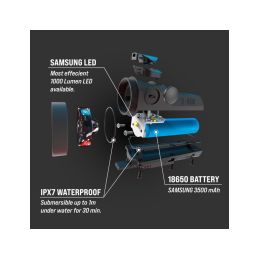 ShredLights přední světlo SL-1000 - 7