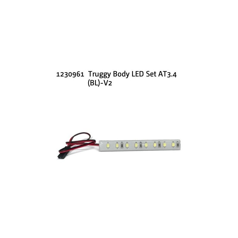 1230961 - Truggy Body LED Set AT3.4(BL)-V2 - 1