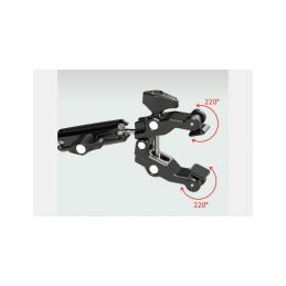 Aluminum Alloy Clamp Camera Mount for Flat / Round Objects - 3